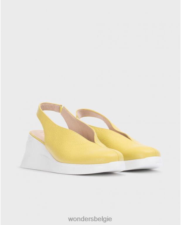 lima schoenen 6X06D153 lima lime groene walter sleehak schoen vrouwen Wonders