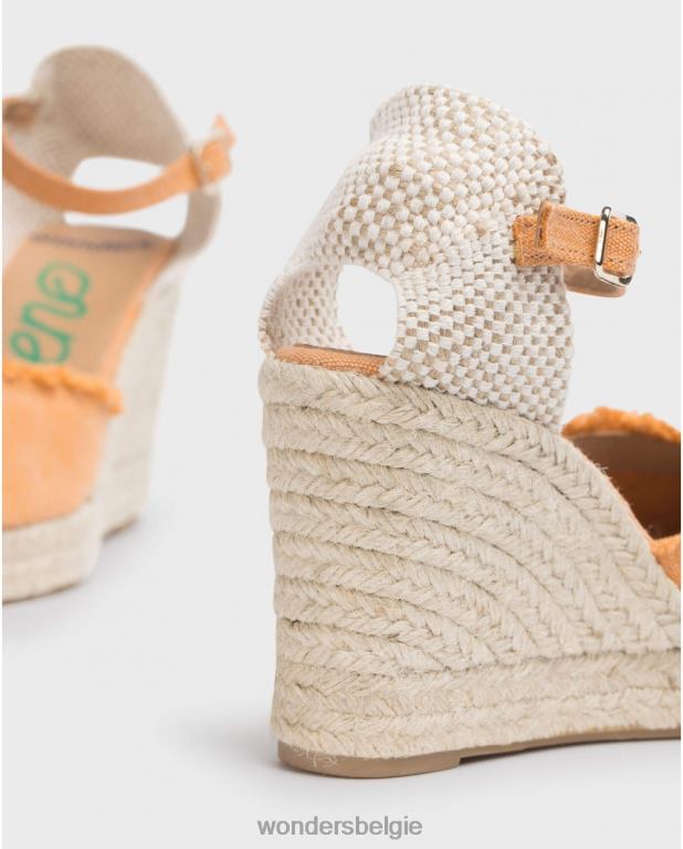 oranje schoenen 6X06D133 oranje gael sandaal vrouwen Wonders