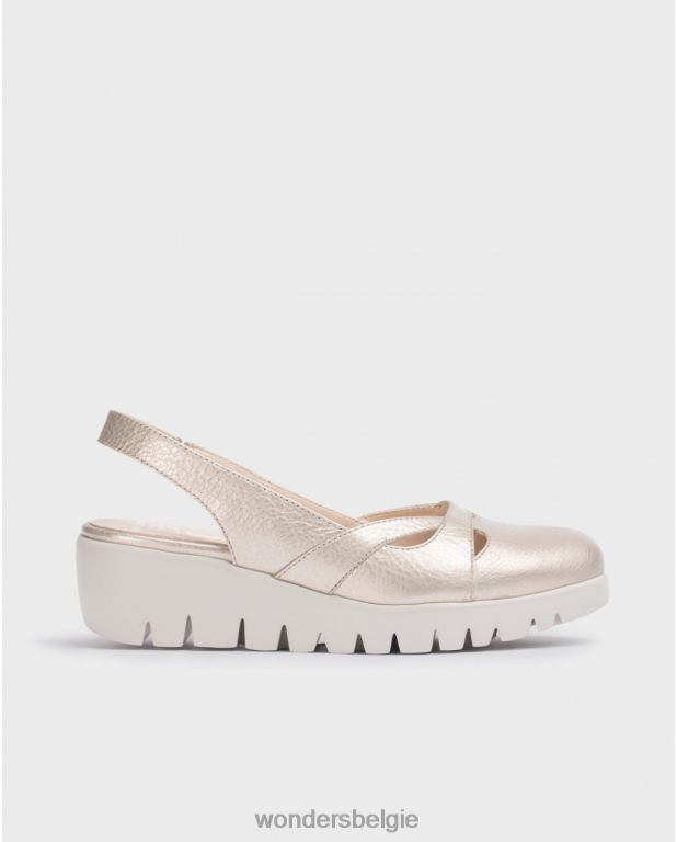 platina schoenen 6X06D226 platina gouden sevilla schoen vrouwen Wonders